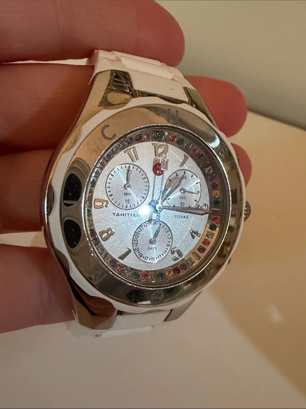Michele stylish white
